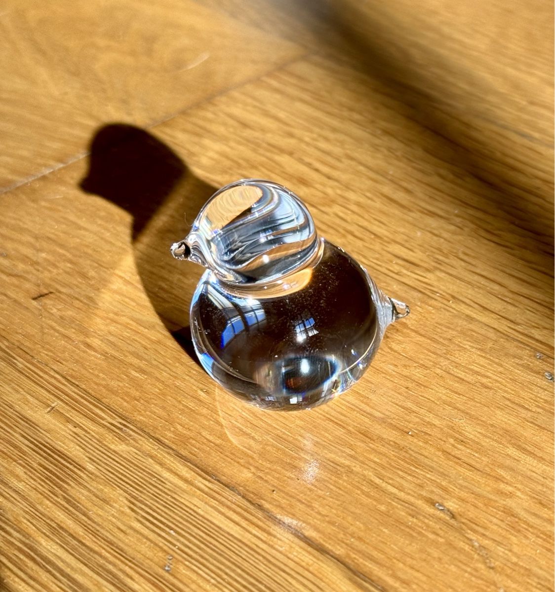 Statuette: Kleine Glasfigur Ente – Usato da Basel venduto da superbusi