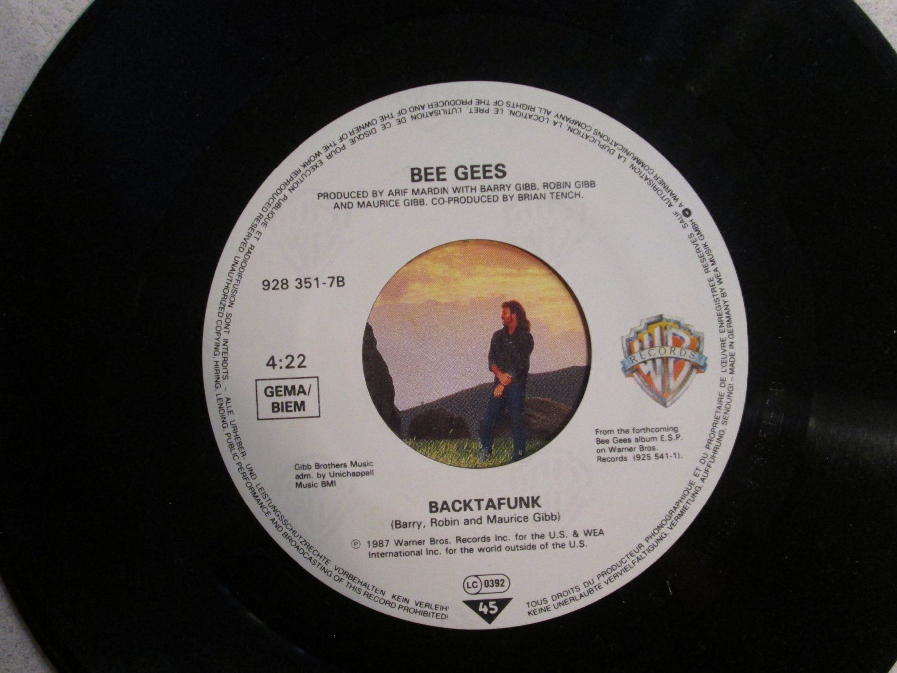 Schallplatten: Vinyle Bee Gees - You Win Again (45t) – Gebraucht aus La Chaux-de-Fonds von Marteaux 2