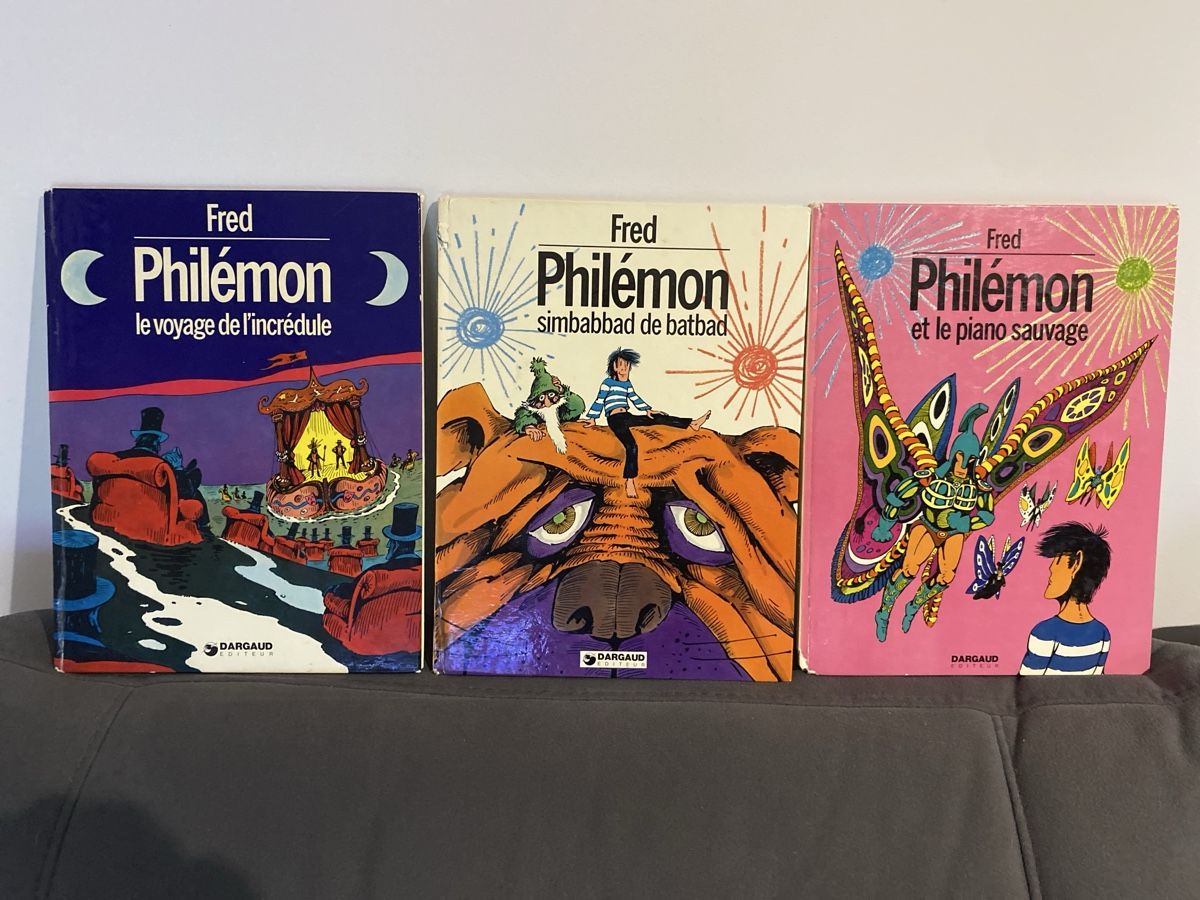 Fumetti: Fred Philemon - Fred - Lot 3 bd’s – Usato da Fribourg venduto da Ldan
