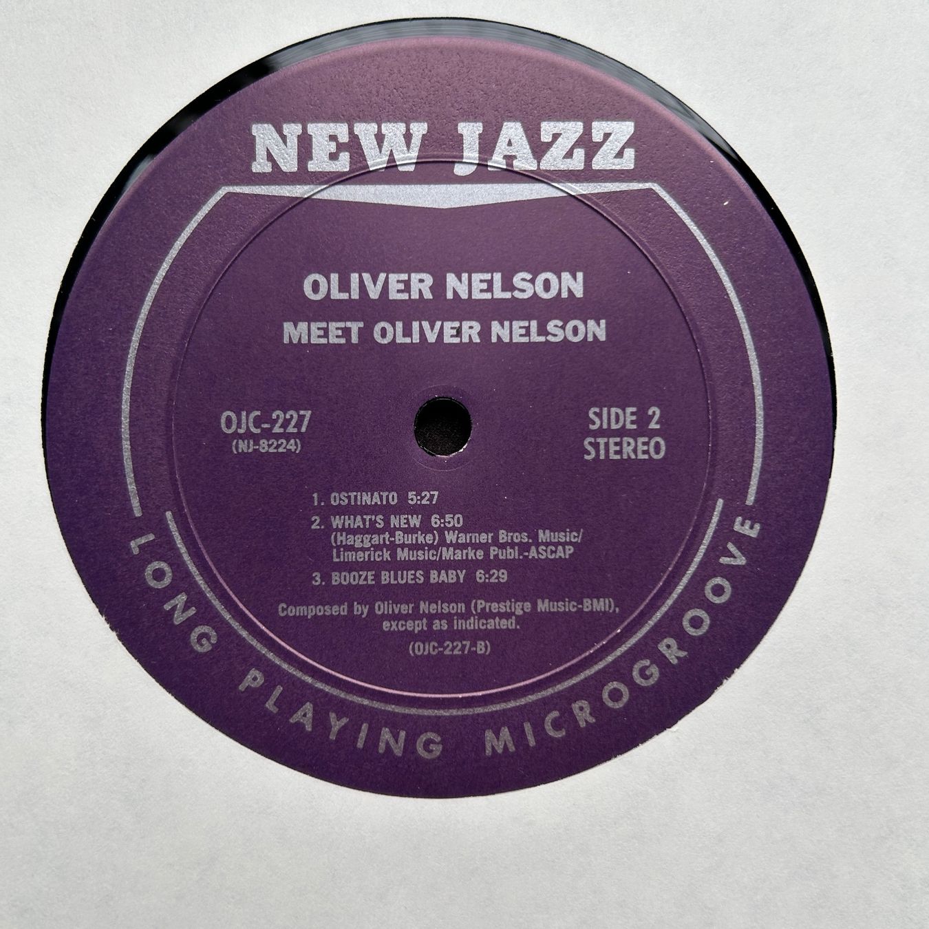 Schallplatten: Oliver Nelson  Meet Oliver Nelson LP – Gebraucht aus Lausanne von Pask1 3
