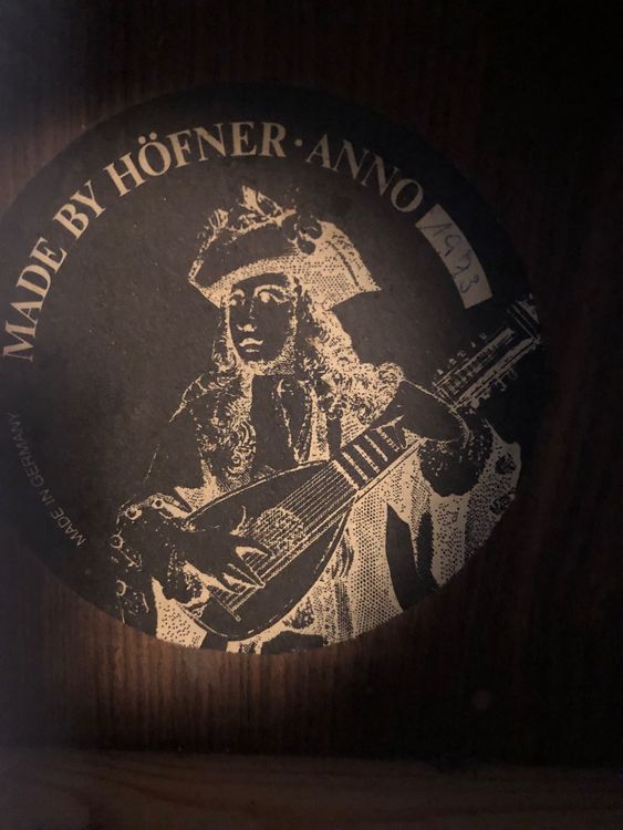 Hofner "Anno 1973" Classical Guitar with Gigbag and Capo Kaufen auf