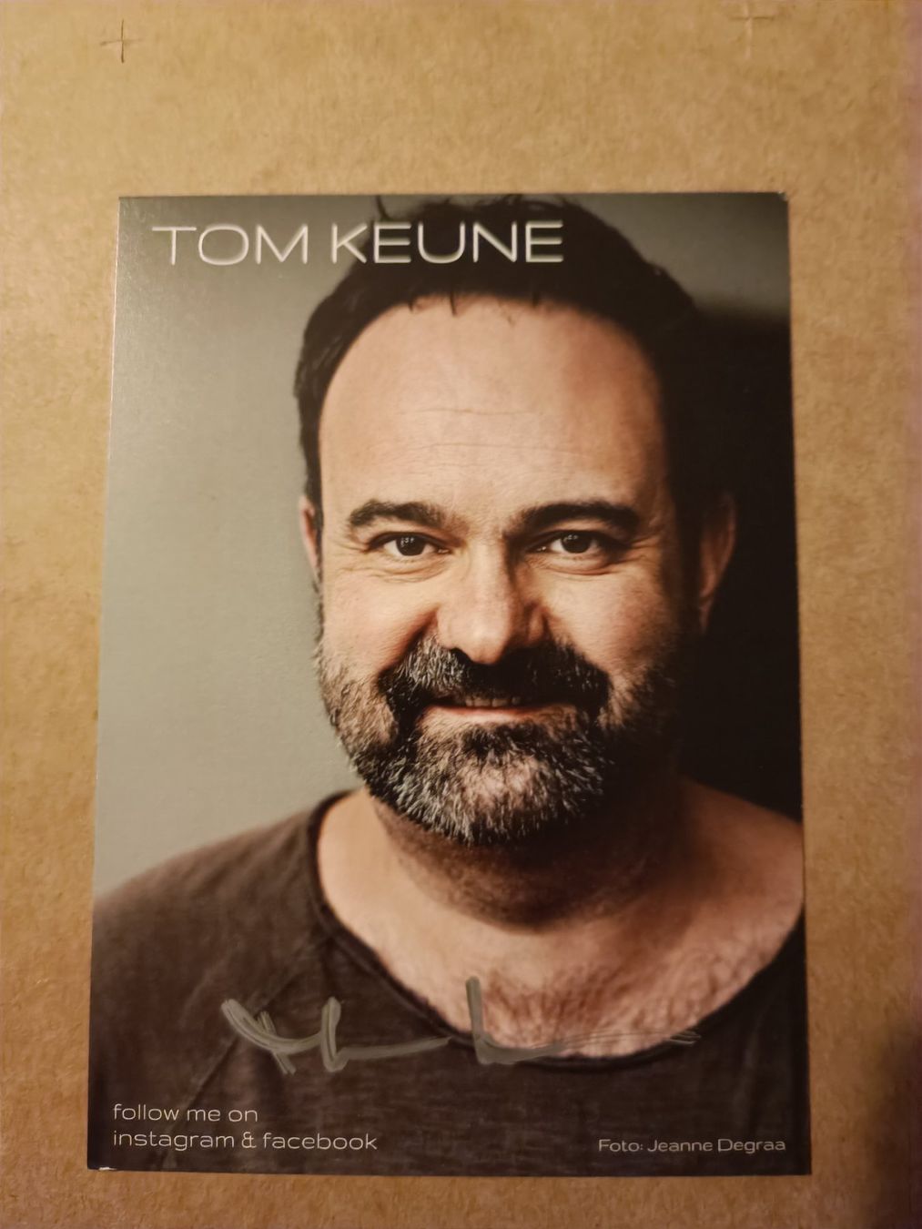 Autographes: Tom Keine - Handsigniert Autogrammkarte – D'occasion à Menziken par Artographs