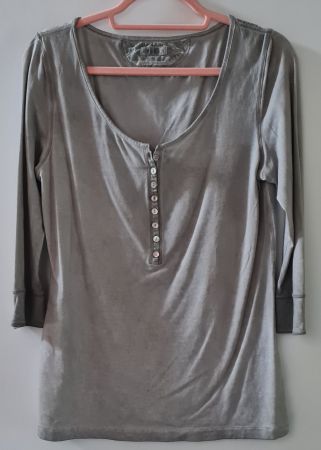 Nile LangarmShirt grau Grösse L