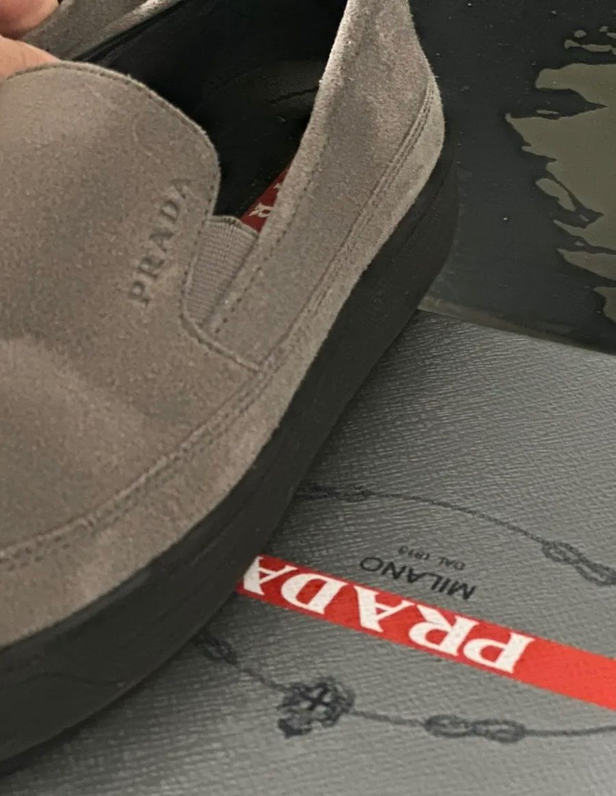 Prada Damenschuhe: Prada Loafer Gr. 39, grau – Neu (gemäss Beschreibung) aus Triesen von atos87 3