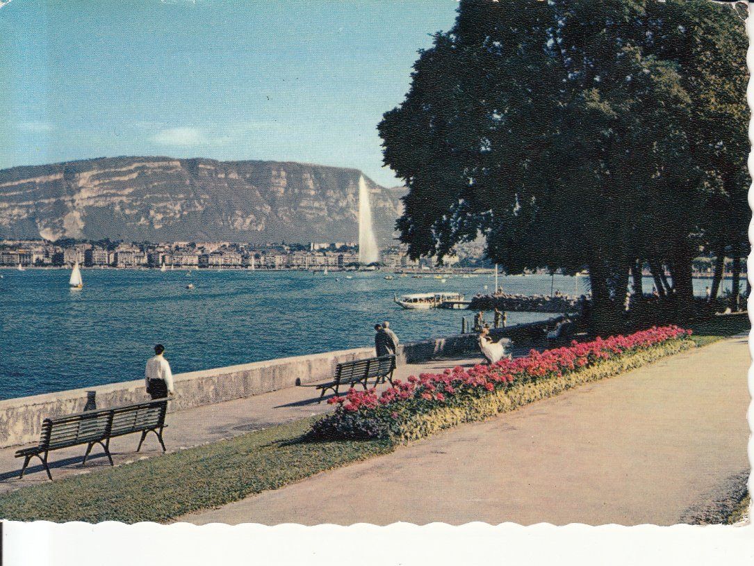 Cartoline postali: Genève 1959 – Usato da Bürglen TG venduto da StampGraf