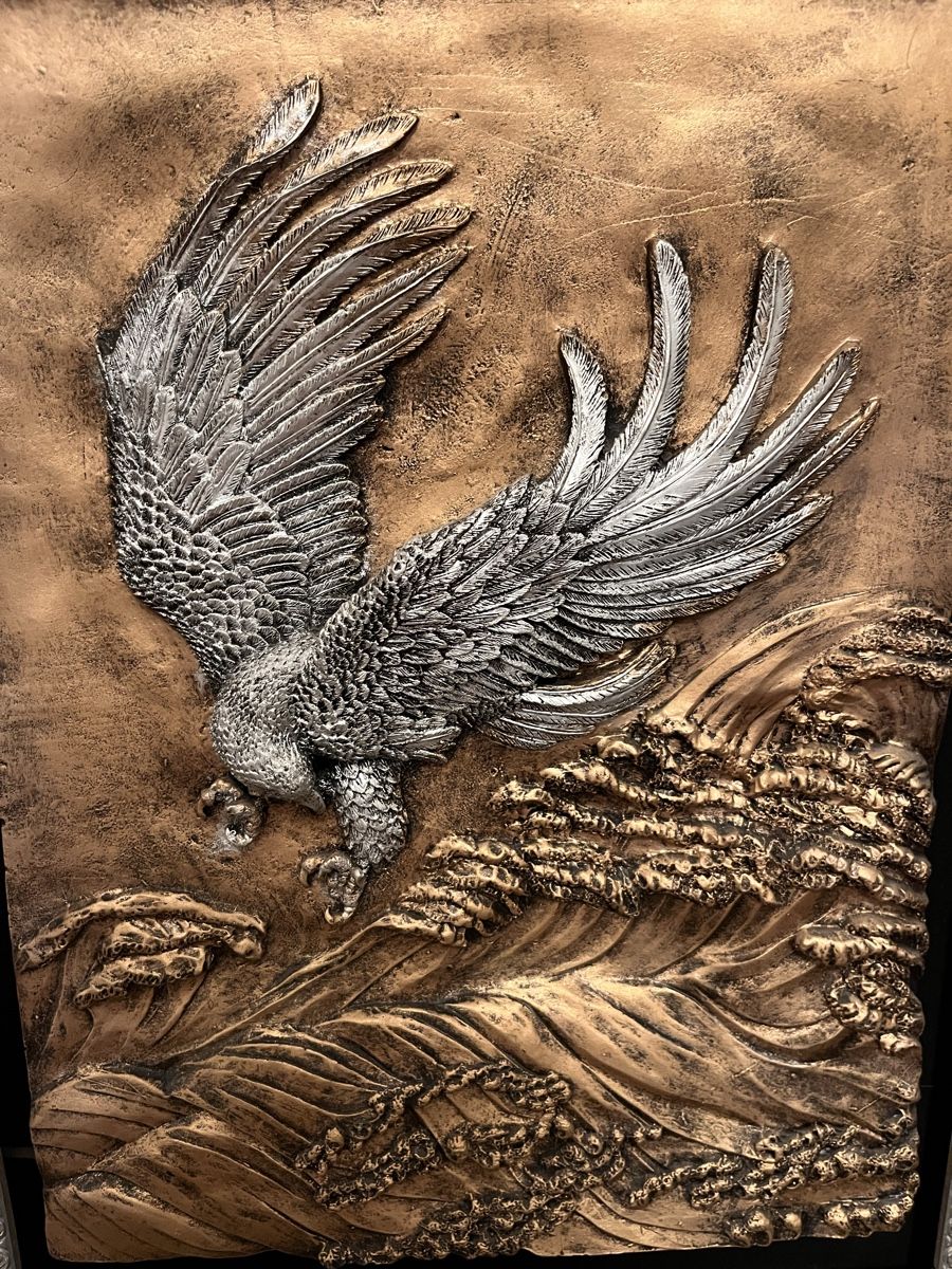Gemälde: Adler und Gemälde – Gebraucht aus St. Margrethen SG von Lillicasso 4