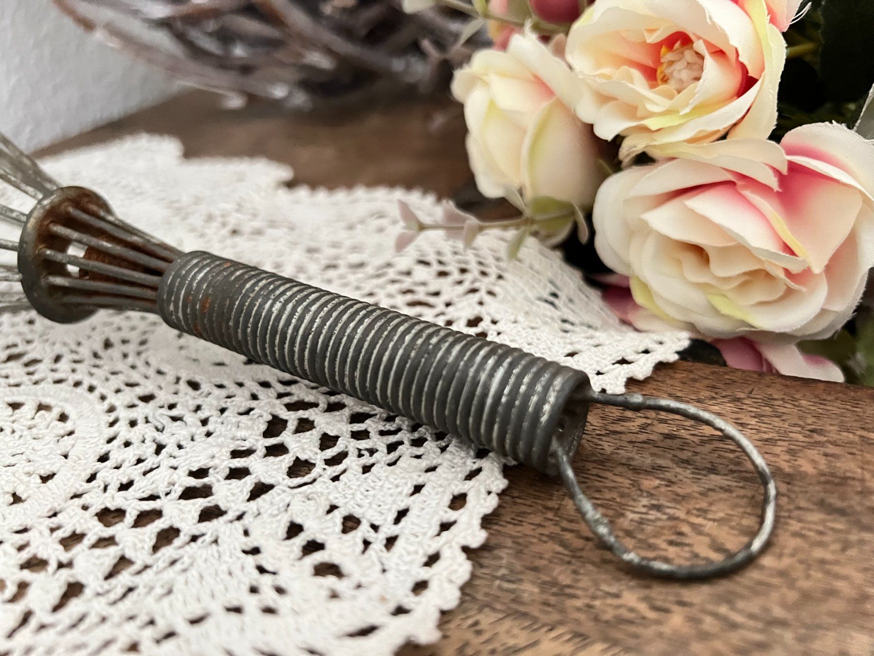 Elettrodomestici da cucina: Vintage Schneebesen -  Shabby – Usato da Walzenhausen venduto da Cerna007 7
