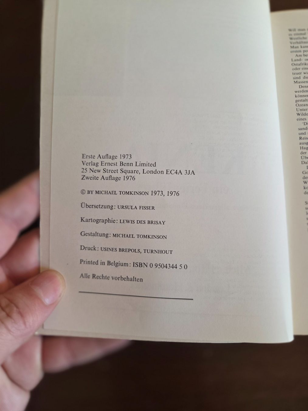 Libri: Kenia ein Ferienführer Tomkinson 1976 Afrika – Usato da Aldesago venduto da lusuardi 3