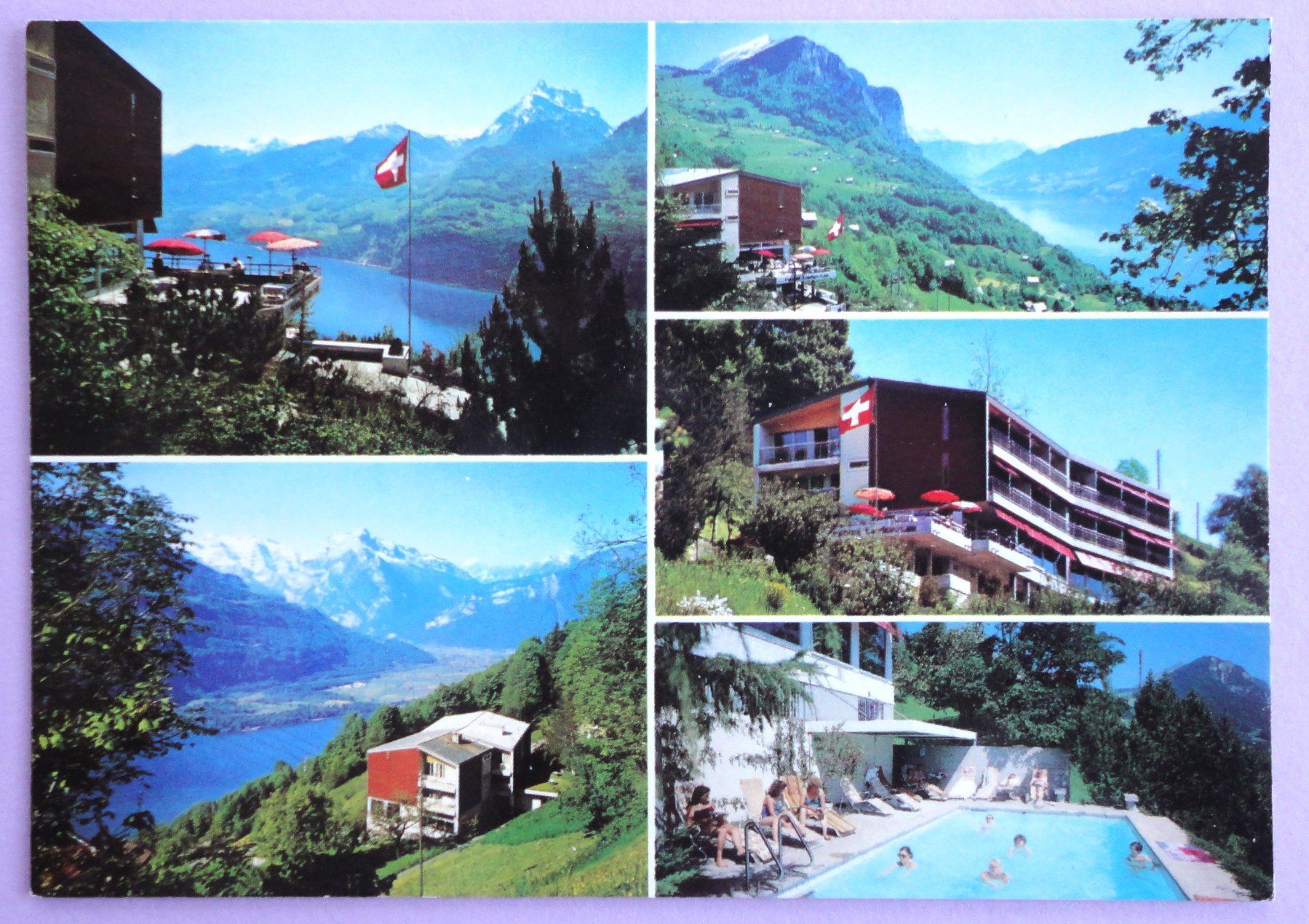 Ansichtskarten: Hotel-Kurhaus Bellevue Amden, Amden – Gebraucht aus Fétigny von Billy2miny