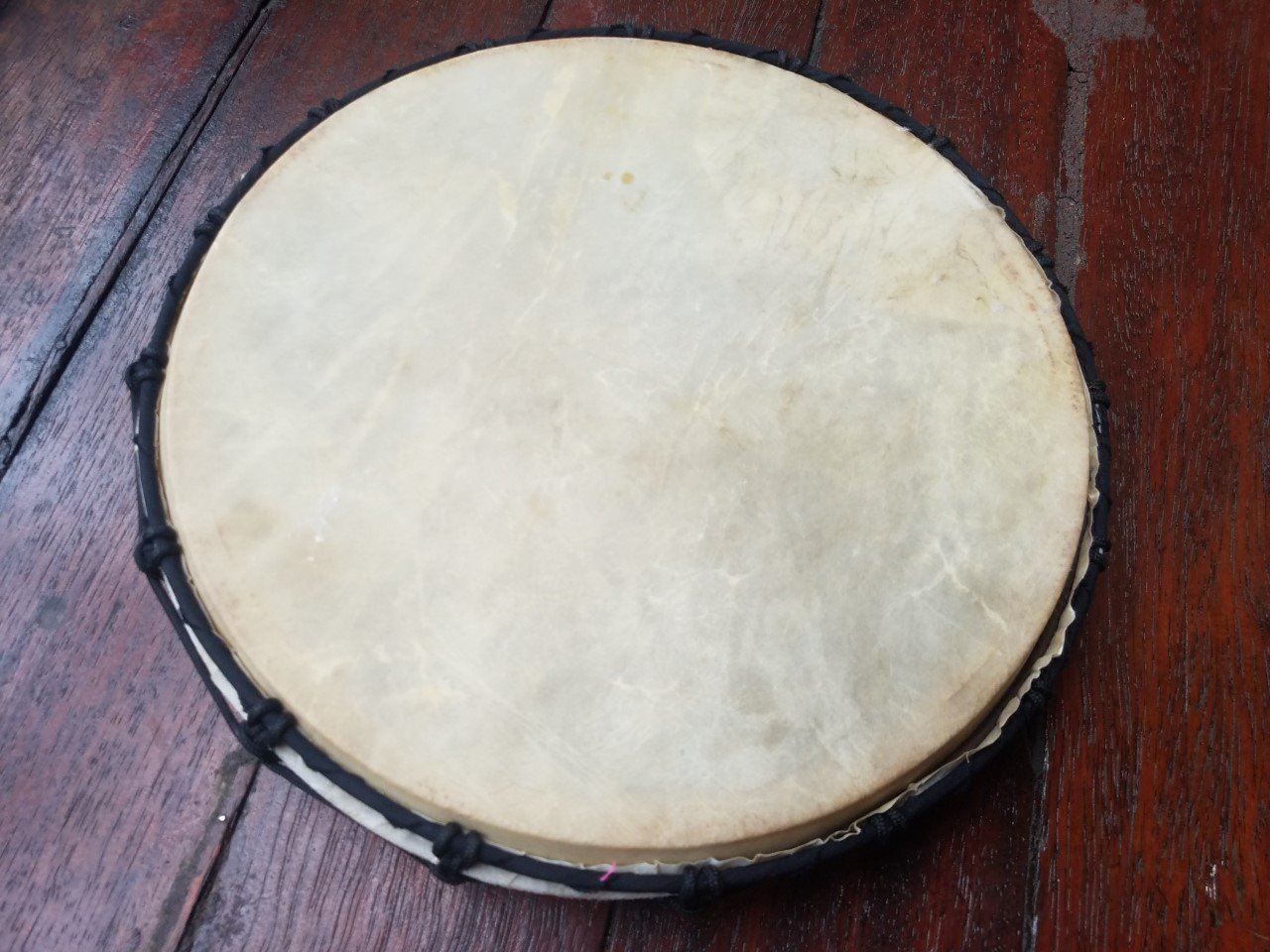 Strumenti musicali: Peru: Shaman Trommel, 40 cm Durchmesser, NEU!! – Nuovo (secondo la descrizione) da Lima- Peru venduto da Alpaka-Haus 2