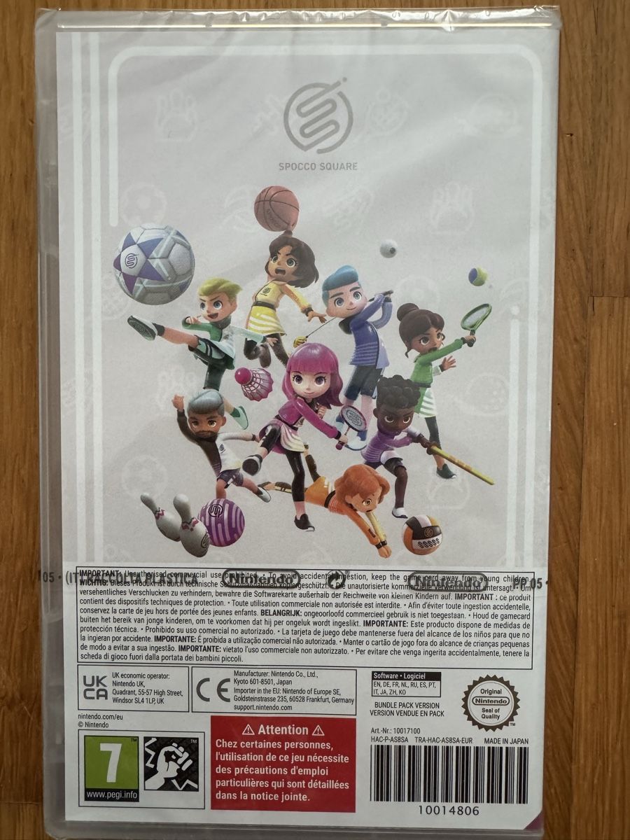 Nintendo Giochi: NEU Nintendo Switch Sports – Nuovo e nell'imballaggio originale da Zürich venduto da jabo22 1