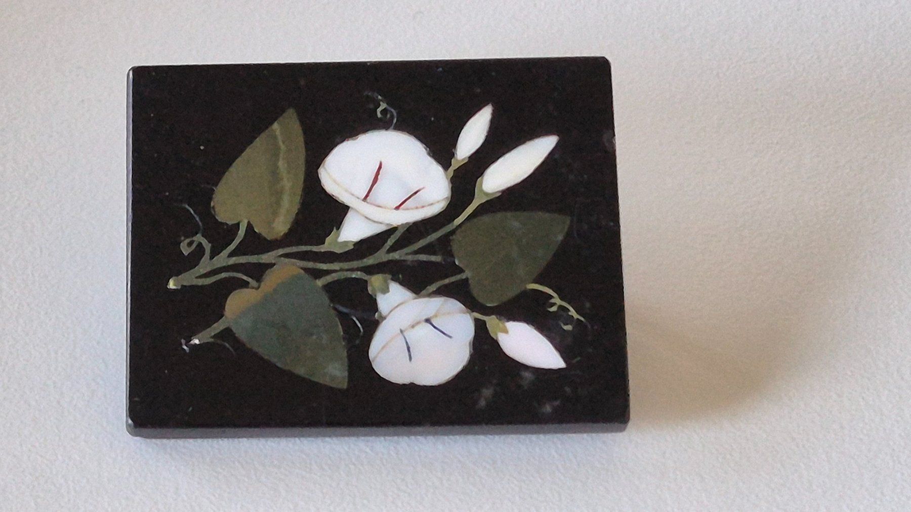 Spille & Fermagli: Brosche Pietra Dura, Vintage – Usato da Illnau venduto da Bab58blau