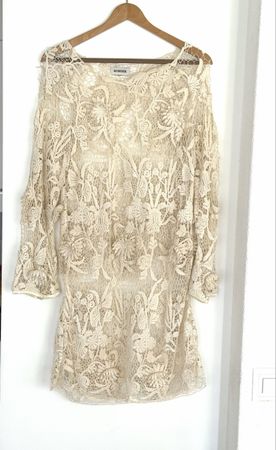 Rohmır Häkelkleid Sommerkleid Grösse M, Spitzenkleid,