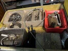 Motosacoche Oldtimer Teile, ganze Schublade