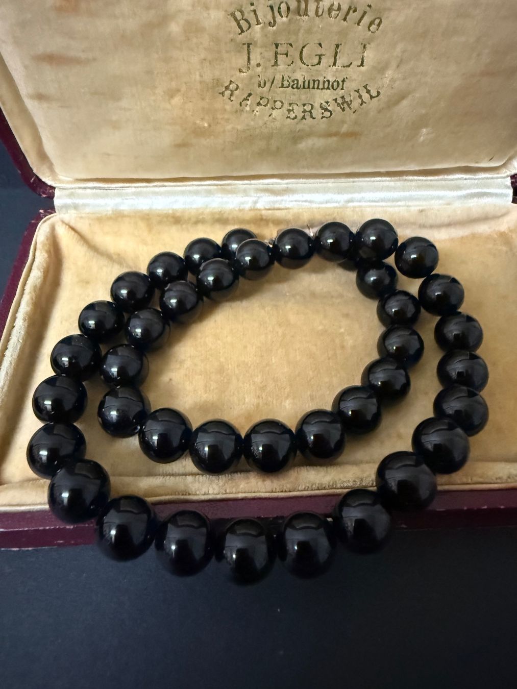 Catenine: Onyx Kette – Usato da Spiegel b. Bern venduto da Rogger72