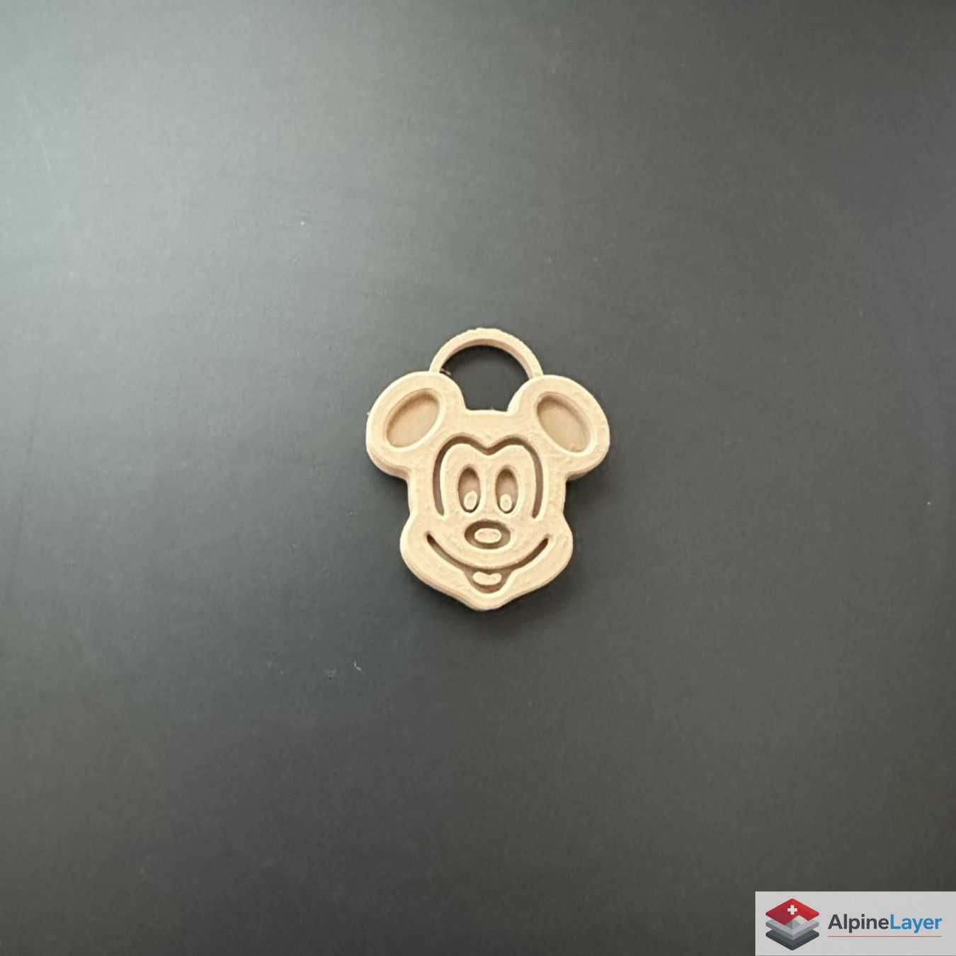Portachiavi: Mickey Waffle 3D Printed Keychain Zipper Pull Beige – Nuovo (secondo la descrizione) da Losone venduto da AlpineLayer