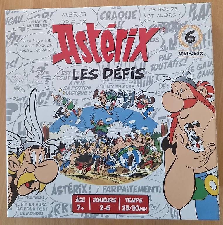 Jeux: Jeu de société Astérix les défits – D'occasion à Ecoteaux par Francine01
