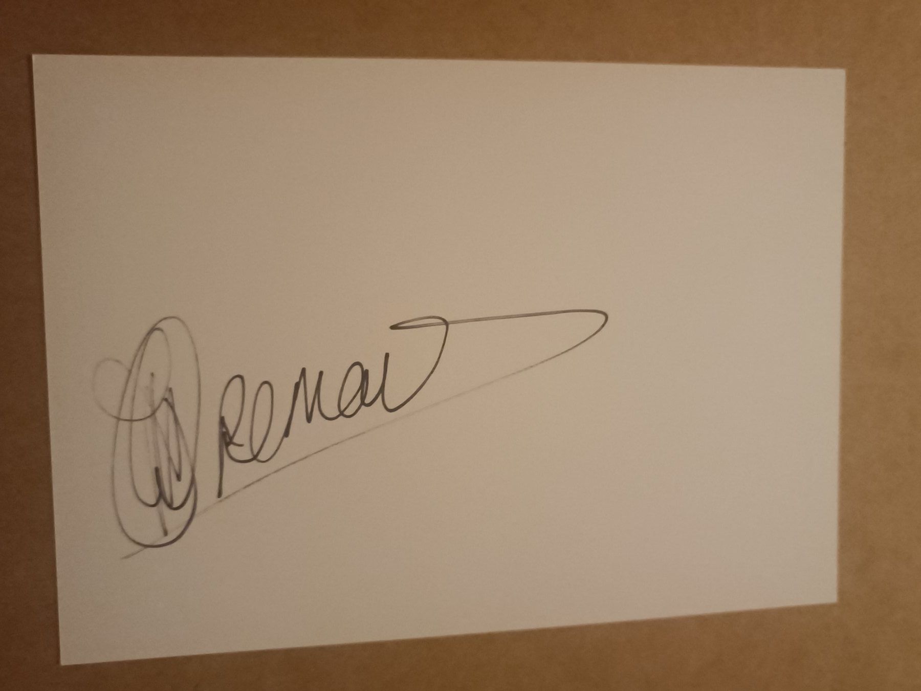 Autografi: Miriam Oremans - Tennis - handsigniert – Usato da Menziken venduto da Artographs