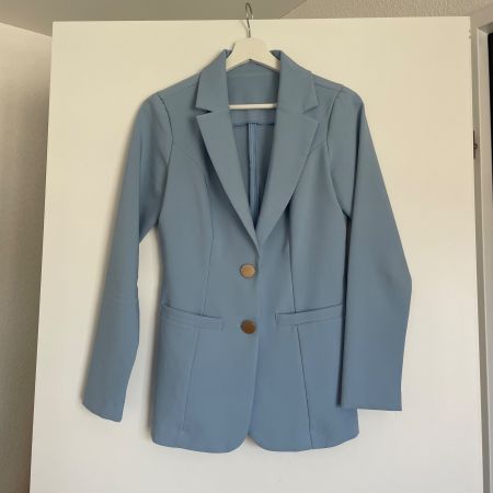 Damen Blazer Grösse M Blau guter Zustand