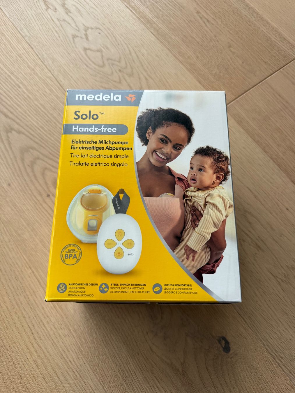 Medela Accessori per l’allattamento: Medela Solo Hands-free Milchpumpe – Usato da Oberdorf SO venduto da fani05 4