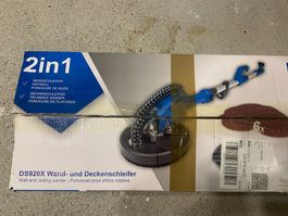 NEU, Wand- und Deckenschleifer, klappbar, LED, Schleifpapier