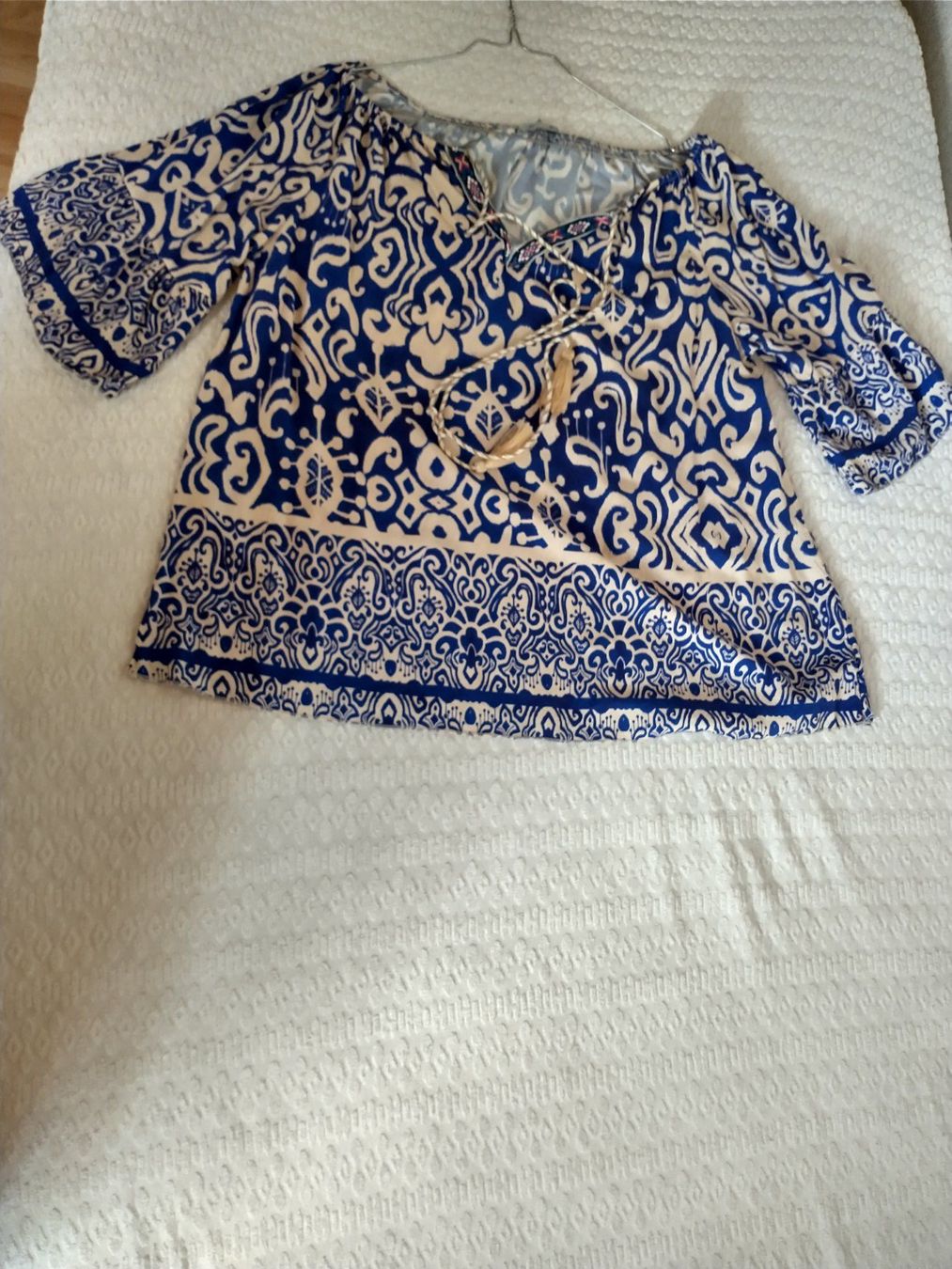 Chemisiers: Luftige Sommerbluse Bluse Boho Stil ca, XL – Neuf (Voir description) à Löhningen par Chimae67