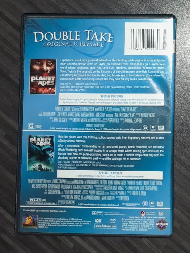 Tutti i DVDs: Planet der Affen, Double Take, 2 Filme - DVD – Usato da Steffisburg venduto da FutureOne 1