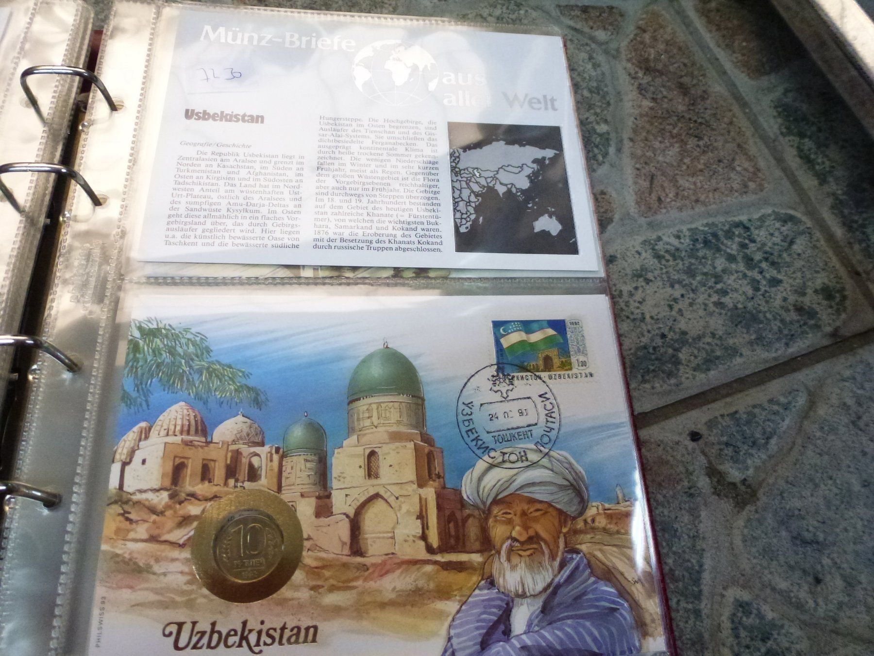 Alle Münzen: Münzbrief Usbekistan – Gebraucht aus Olten von Disc-Verkauf