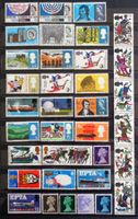 GB / UK: Lot des timbres neufs ** des années 1965 à 1970