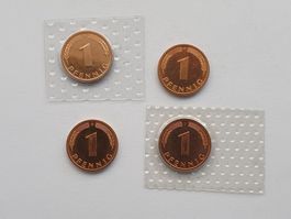 1 Pfennig 1984 Stgl D-F-G-J