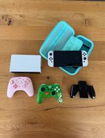 Nintendo Switch OLED, Yoshi Controller & Zubehör