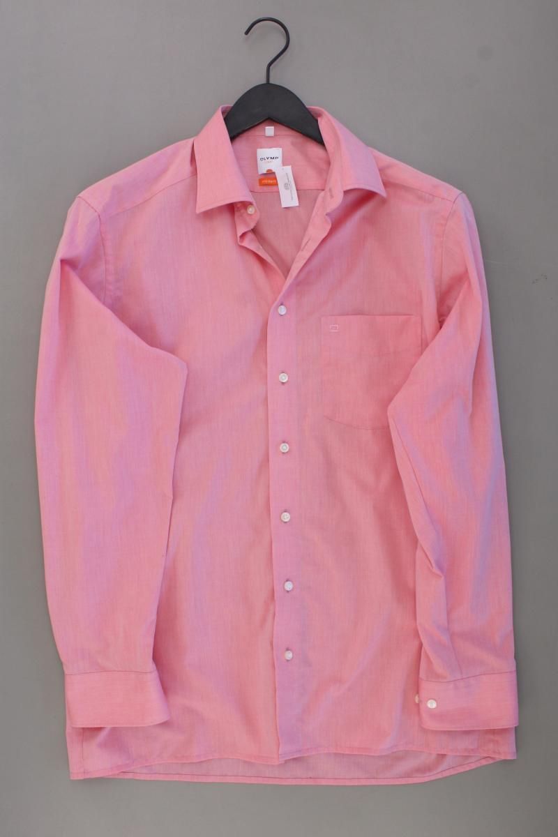 Hemden: Olymp Langarmhemd Gr. Hemdgröße 41 rosa – Gebraucht aus Neustadt an der Waldnaab von SecondLifeFashion