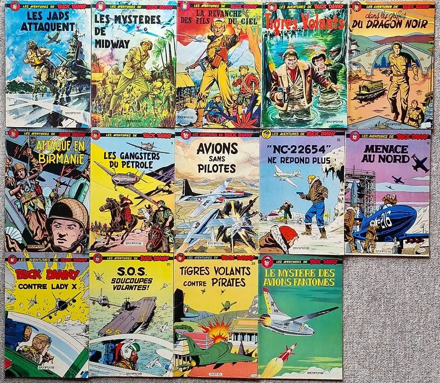 Fumetti: Collection Buck Danny – Usato da Chez-le-Bart venduto da Rouz