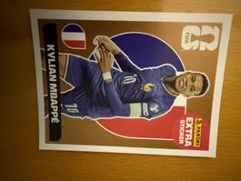 Panini MBAPPÉ bronze Extra Sticker Sammlerstück