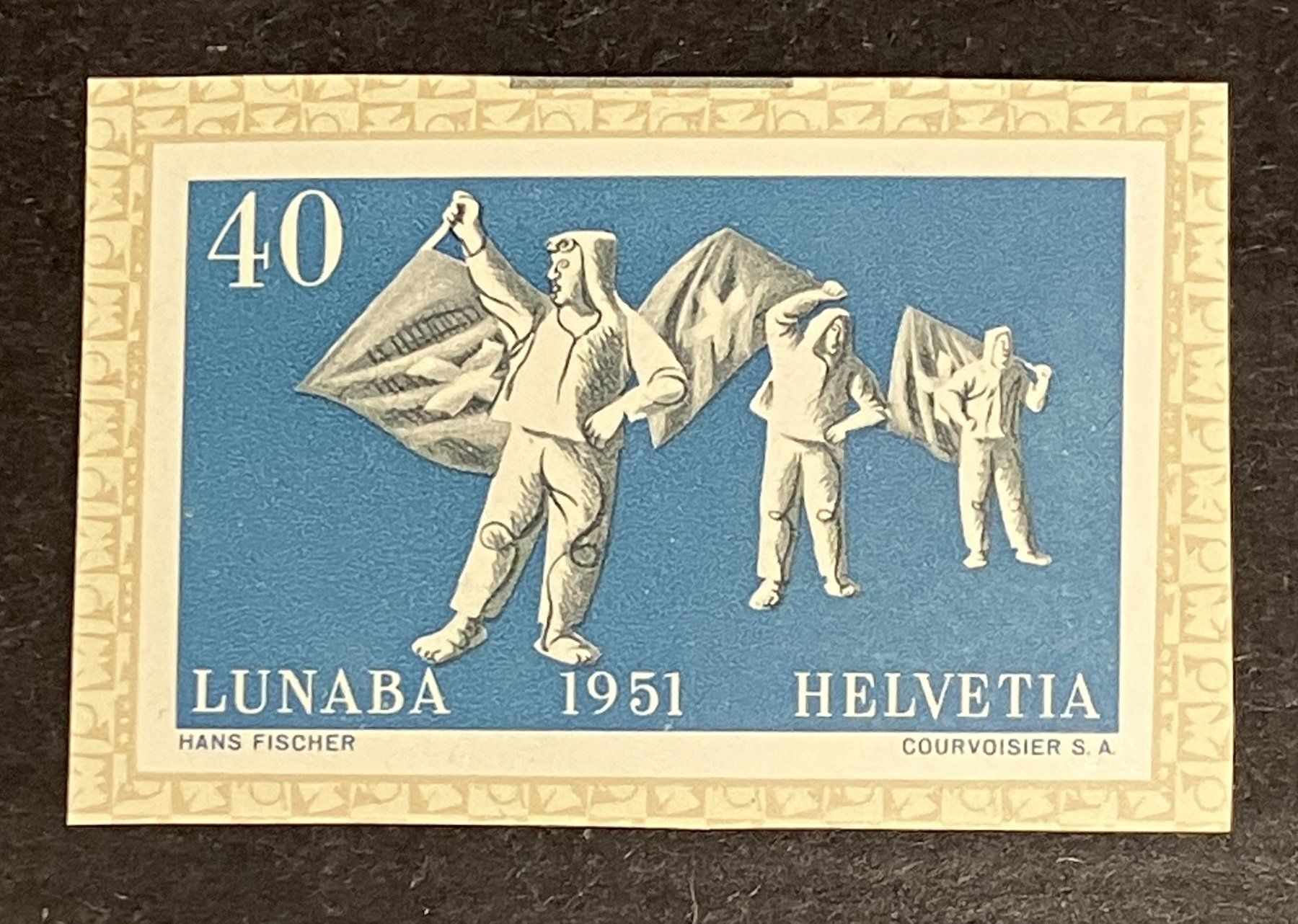 Tutti i francobolli: EINZELWERT AUS LUNABA BLOCK 1951** – Nuovo (secondo la descrizione) da Oberwil BL venduto da SALOB