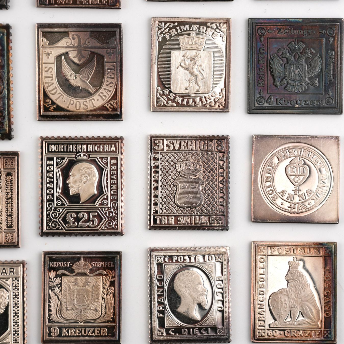 Tutti i francobolli: Silber Briefmarken Lot – Usato da Basel venduto da Vip24 4