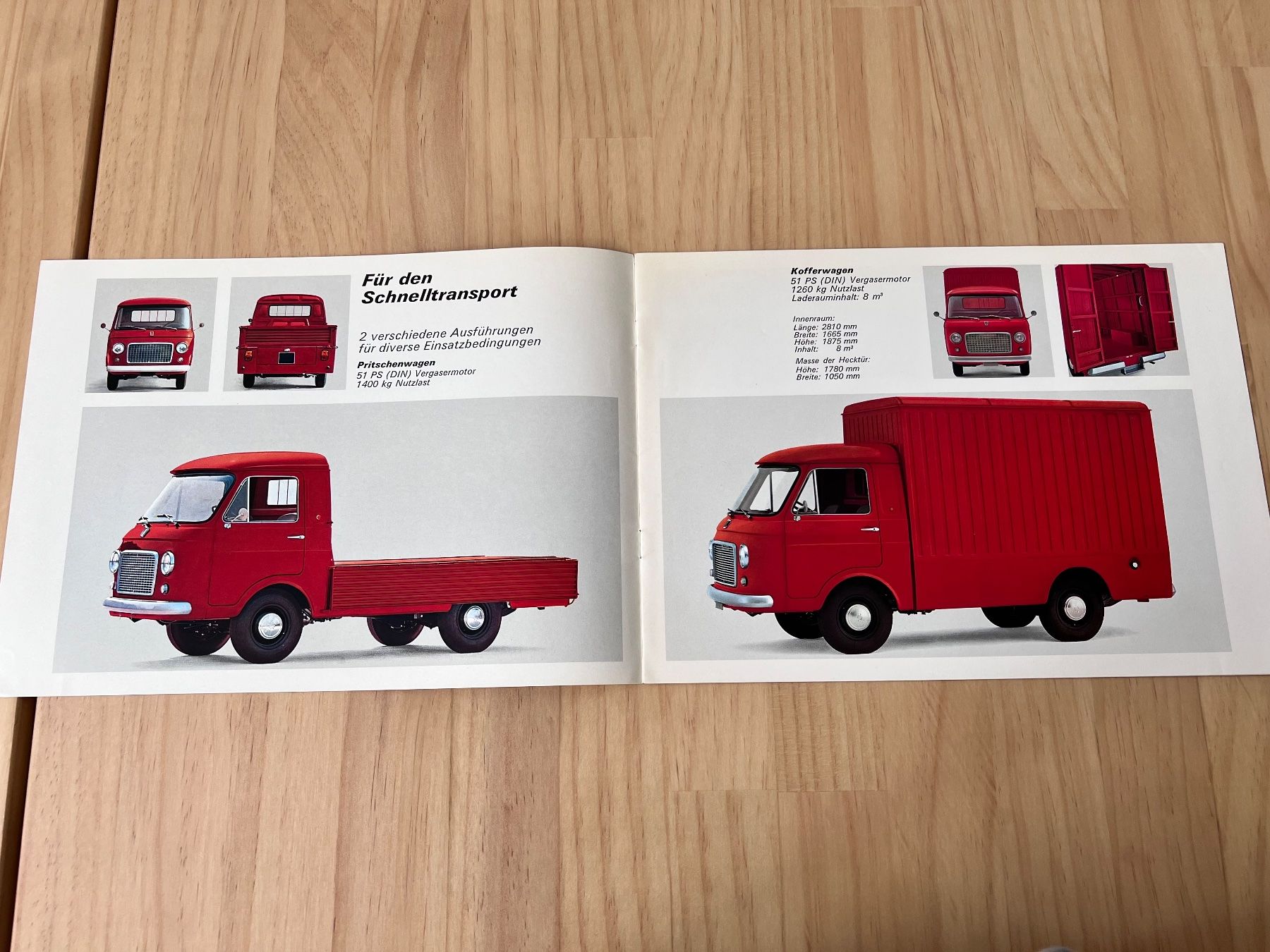 Fiat Dokumente: FIAT 241 Verkaufsprospekt – Gebraucht aus Münchenbuchsee von Volver64 1