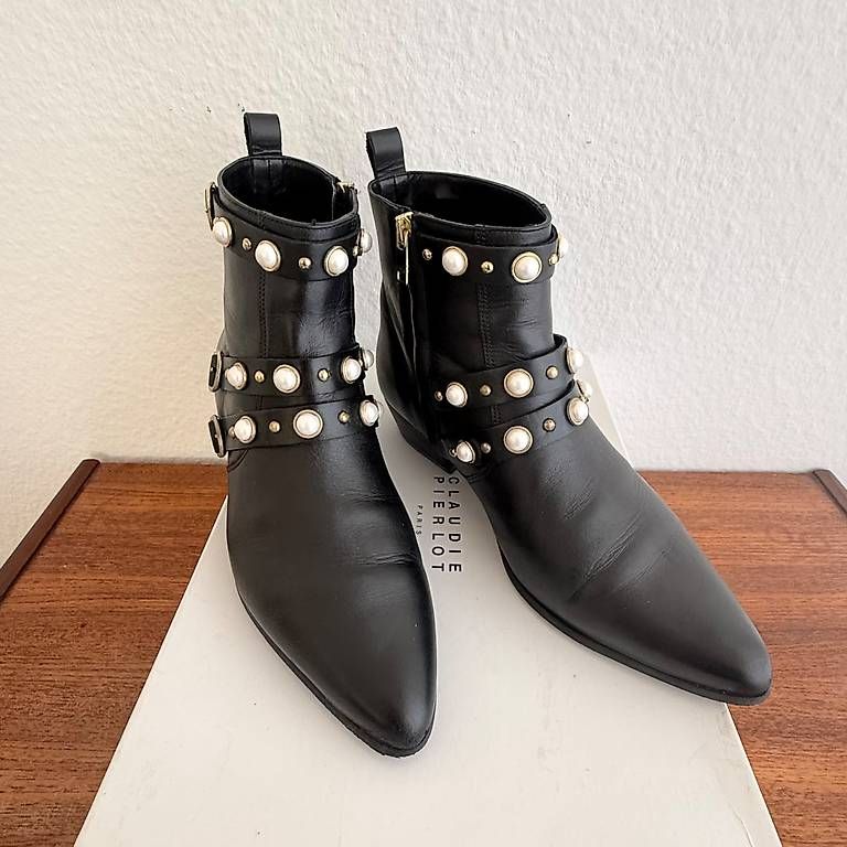 Claudie Pierlot Scarpe da donna: Bottines Claudie Pierlot – Usato da Lausanne venduto da madonna09 3