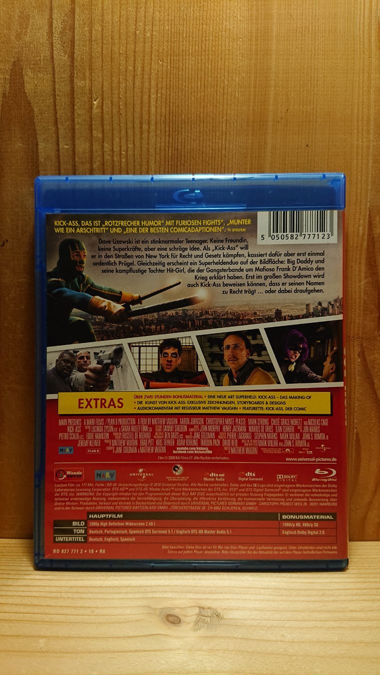 Alle DVDs: KICK-ASS 1 und 2 auf Blu-Ray – Gebraucht aus Wilderswil von Exebub 2