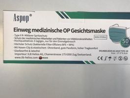 Einweg Medizinische Gesichtsmaske (50 Stück)