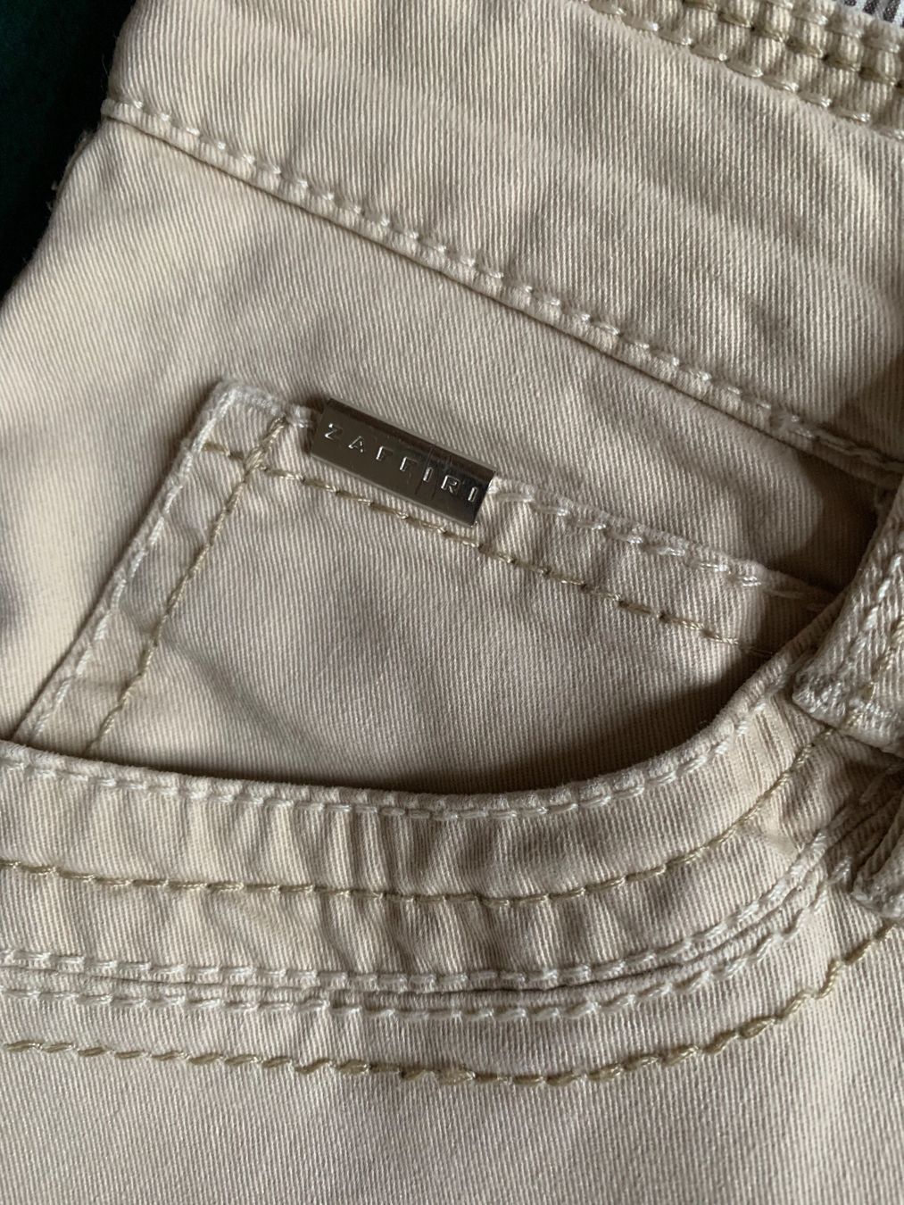Pantaloni: ZAFFIRI Hose  Modell "LUCILLA"  Größe: 38 DE – Usato da Interlaken venduto da Bona55 7