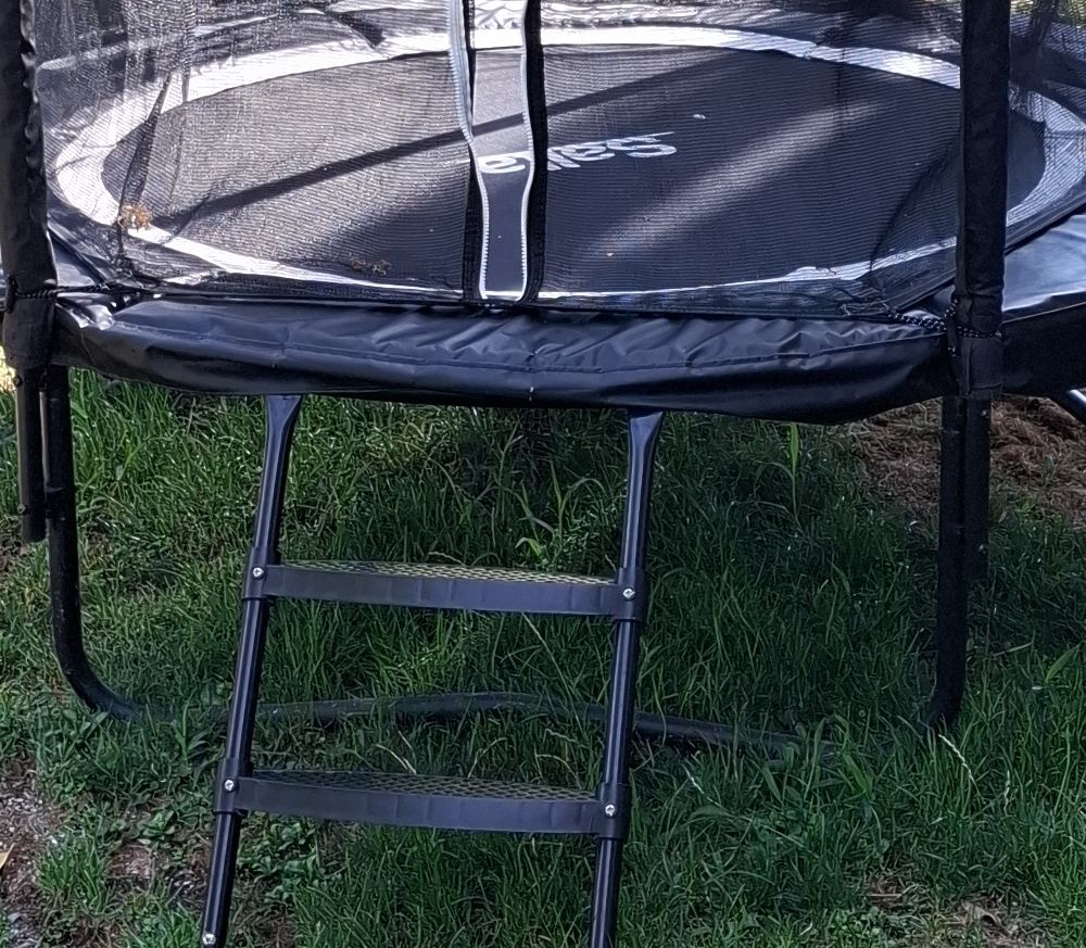 Salta Trampolines: Trampolin mit Sicherheitsnetz und Leiter gebraucht – D'occasion à Ottikon par matze01