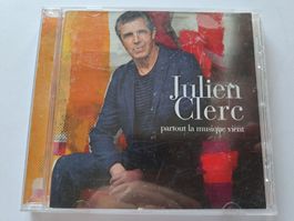 Cd Julien Clerc - Partout la musique vient