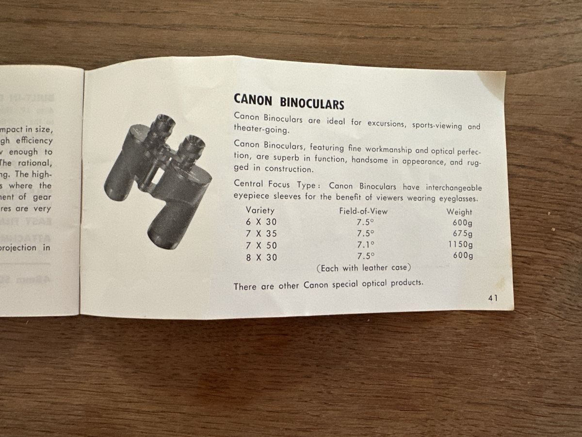 Bücher: Canon Products Guide 1970er – Gebraucht aus Frauenfeld von Jose_luis 5