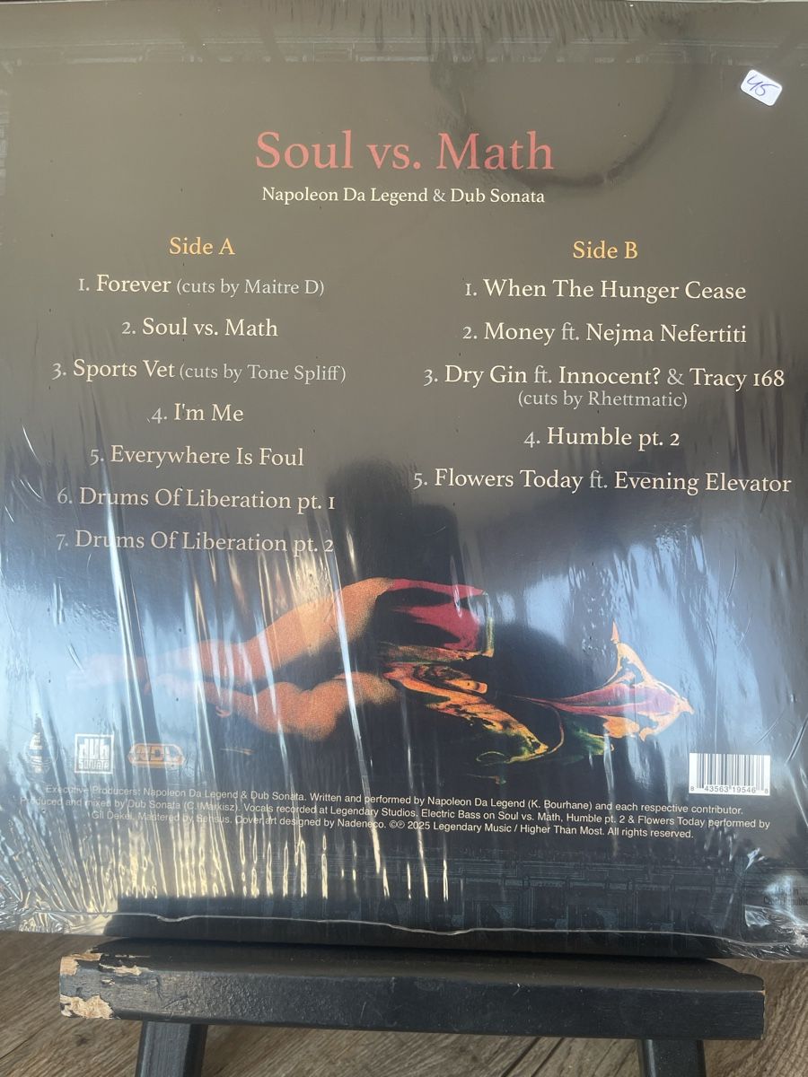 Schallplatten: Napoleon da Legend / Soul vs Math  – Neu (gemäss Beschreibung) aus Dagmersellen von stonefinger 1