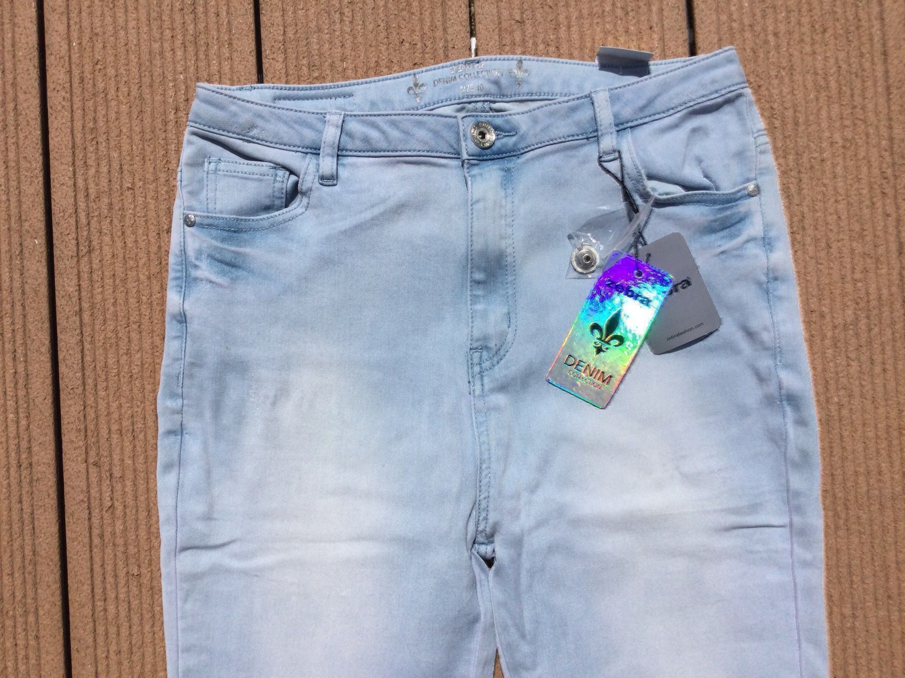 Zebra Jeans: Pantalon jeans stretch bleu clair Zebra – Nuovo e nell'imballaggio originale da Agiez venduto da chouchanelle 2