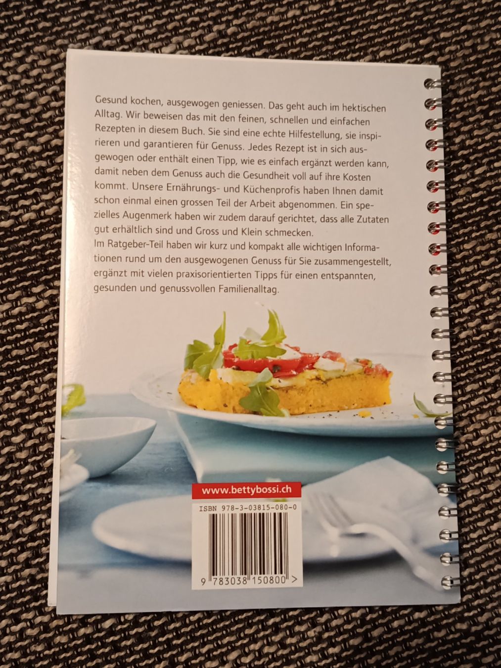 Libri: Betty Bossi "Gesund Kochen" – Nuovo (secondo la descrizione) da Wangs venduto da son_klein 1
