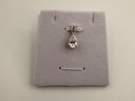Anhänger Tropfen Silber 925 Zirkonia