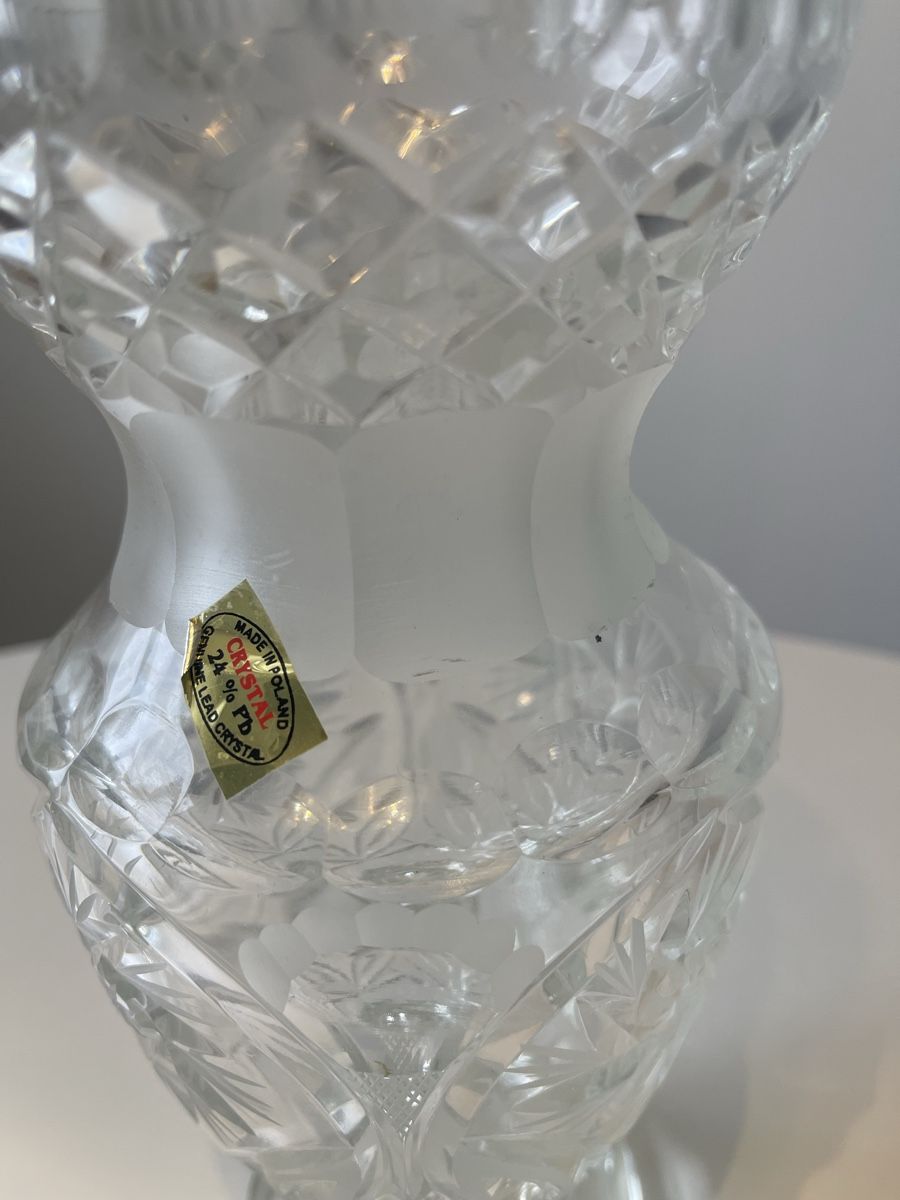Vasi & Recipienti: Vase aus Kristallglas  – Usato da Ersigen venduto da wlf_b25t 1