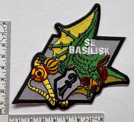 Plaketten & Abzeichen: 1 Polizei Abzeichen Basel-Stadt - Basilisk – Neu (gemäss Beschreibung) aus Zürich von Policepatch